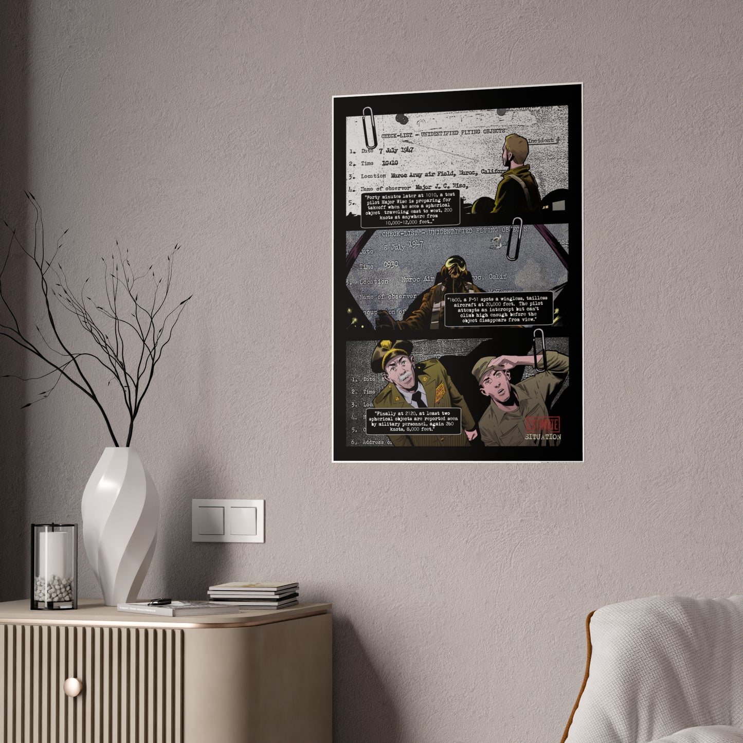 Military Sightings Poster
