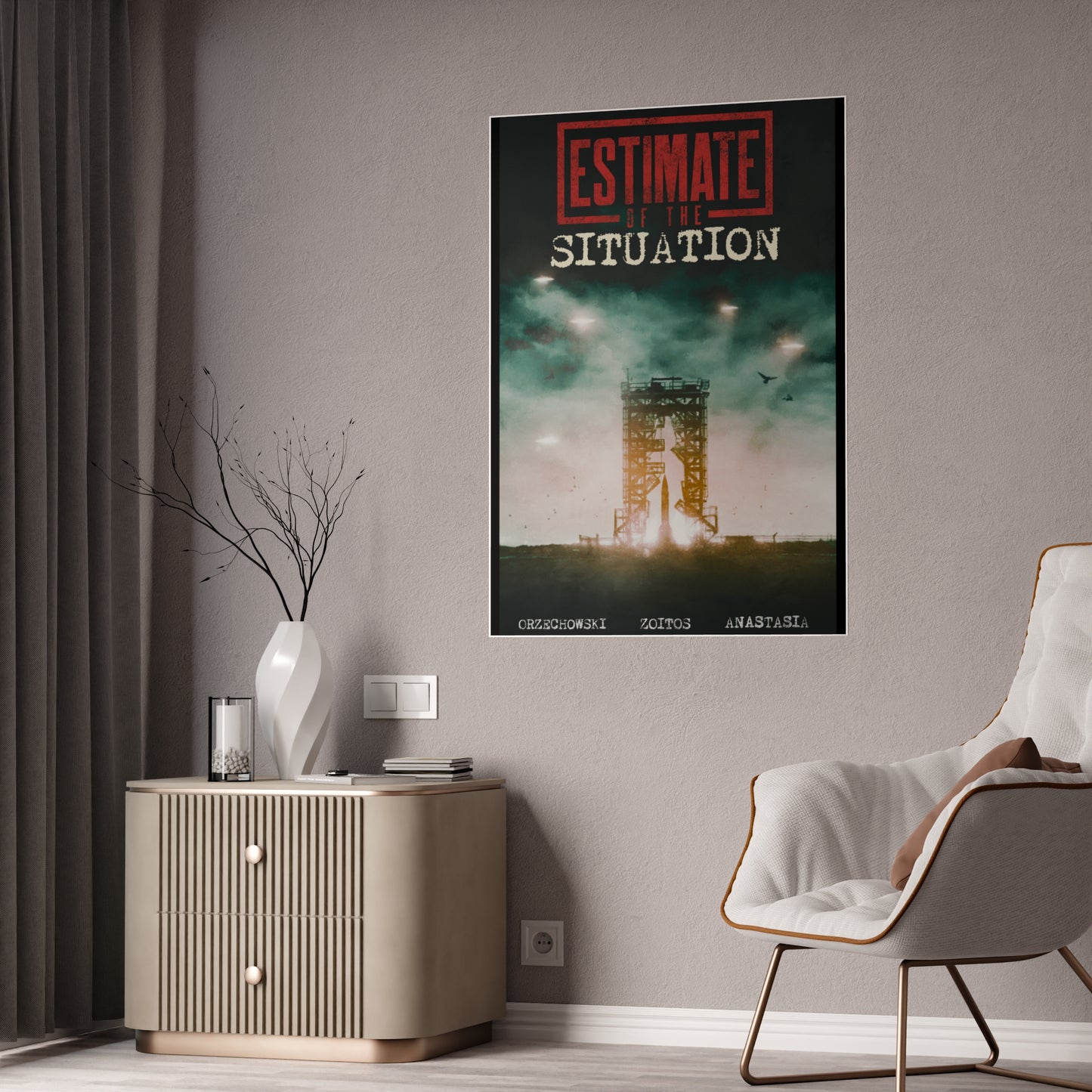 White Sands Sighting Poster