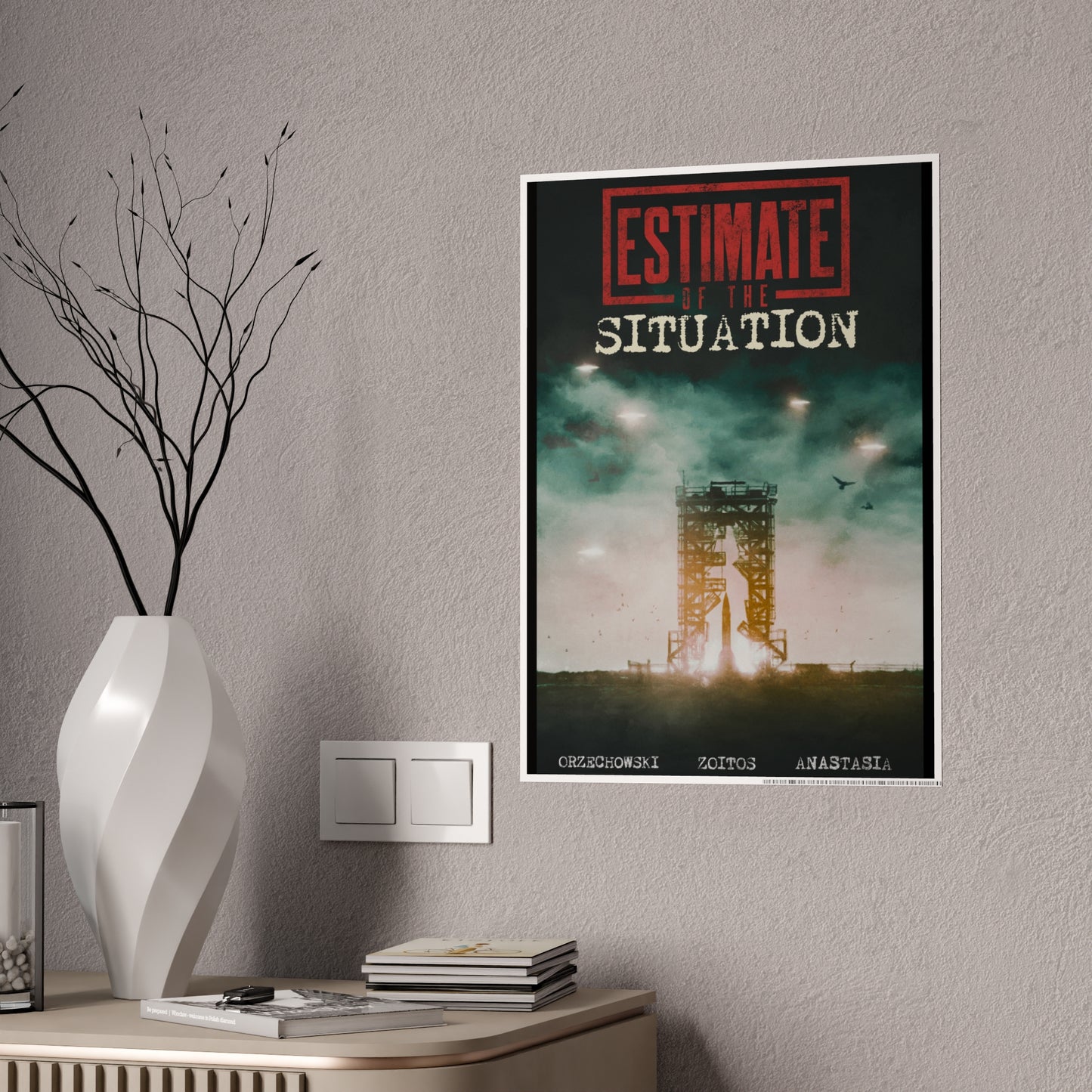 White Sands Sighting Poster