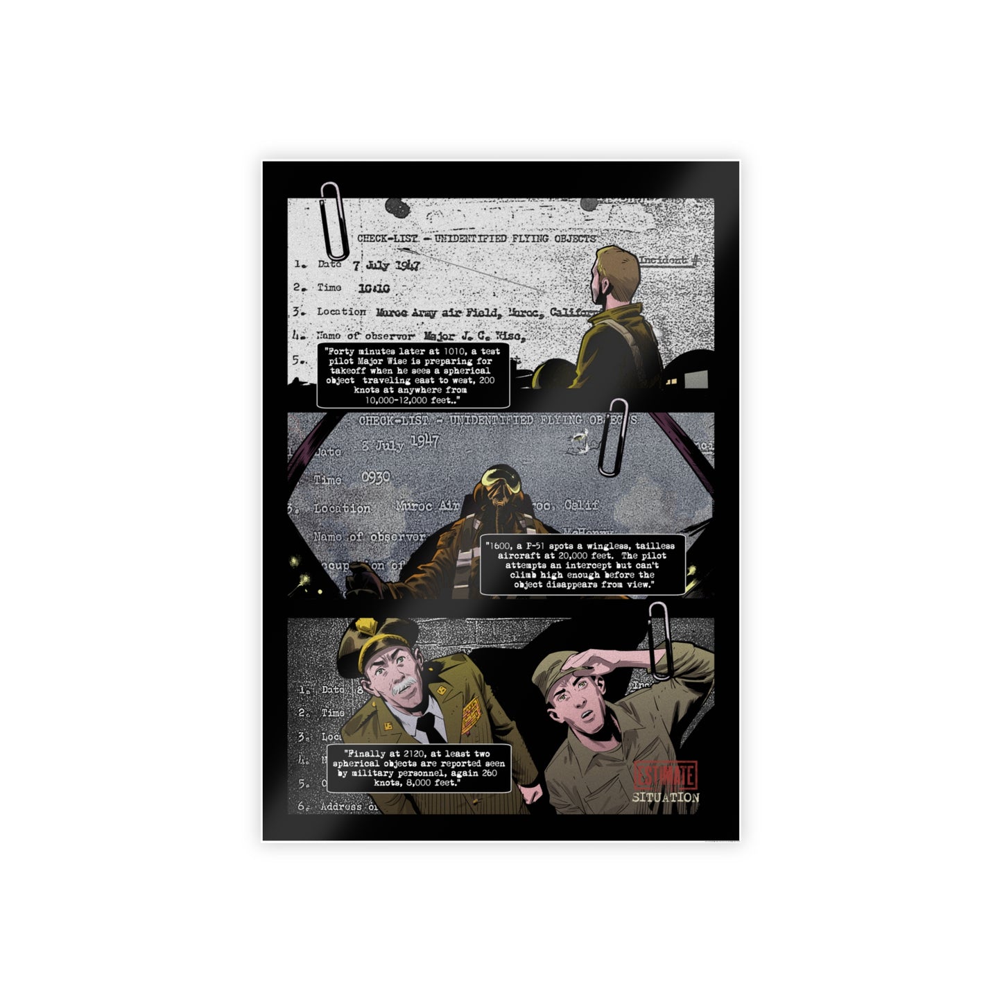 Military Sightings Poster