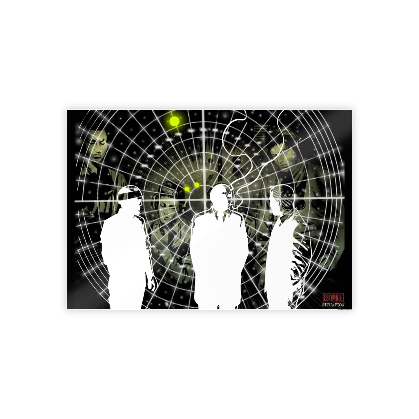 Radar Sighting Sighting Glossy Poster