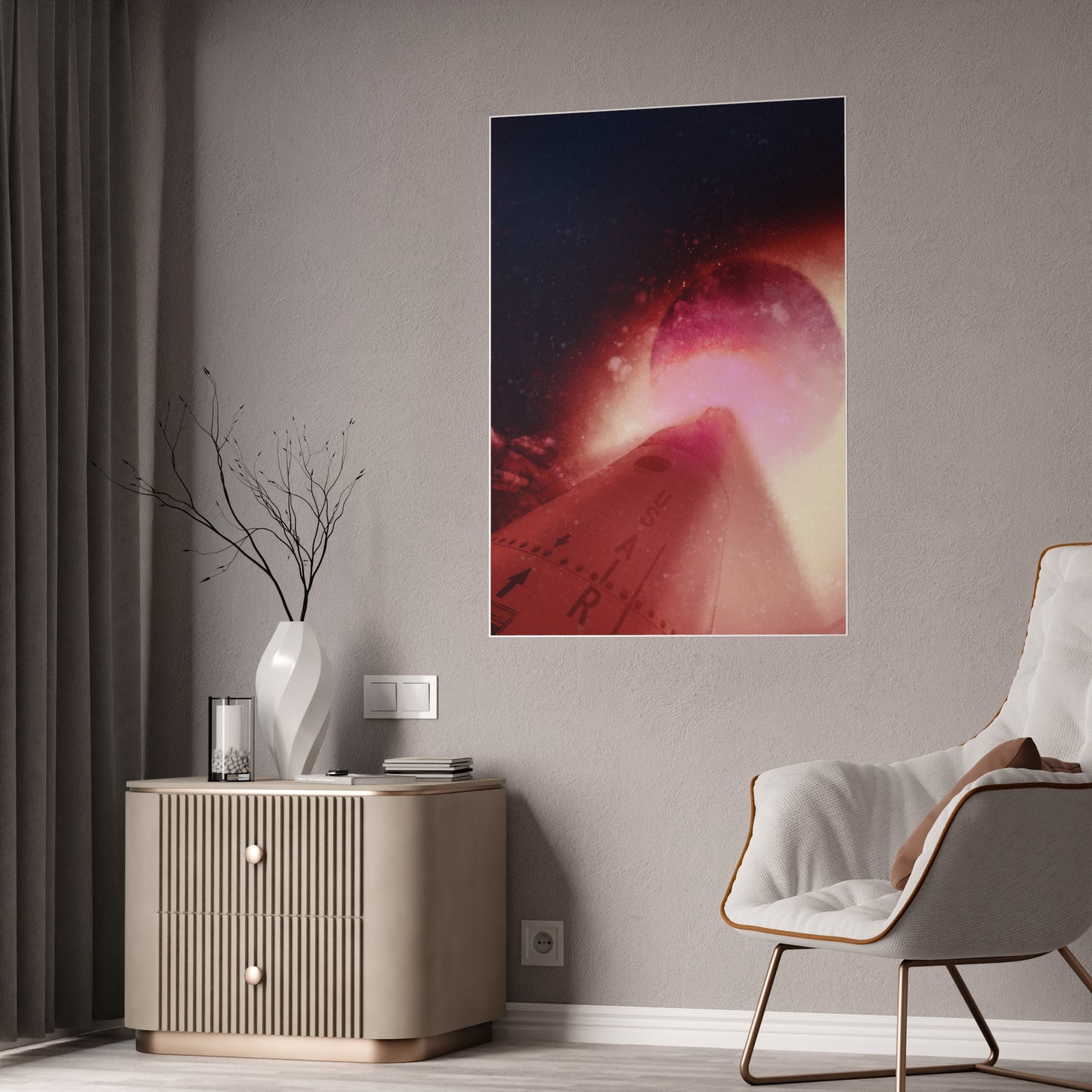 Missile Silo UFO Sighting Poster