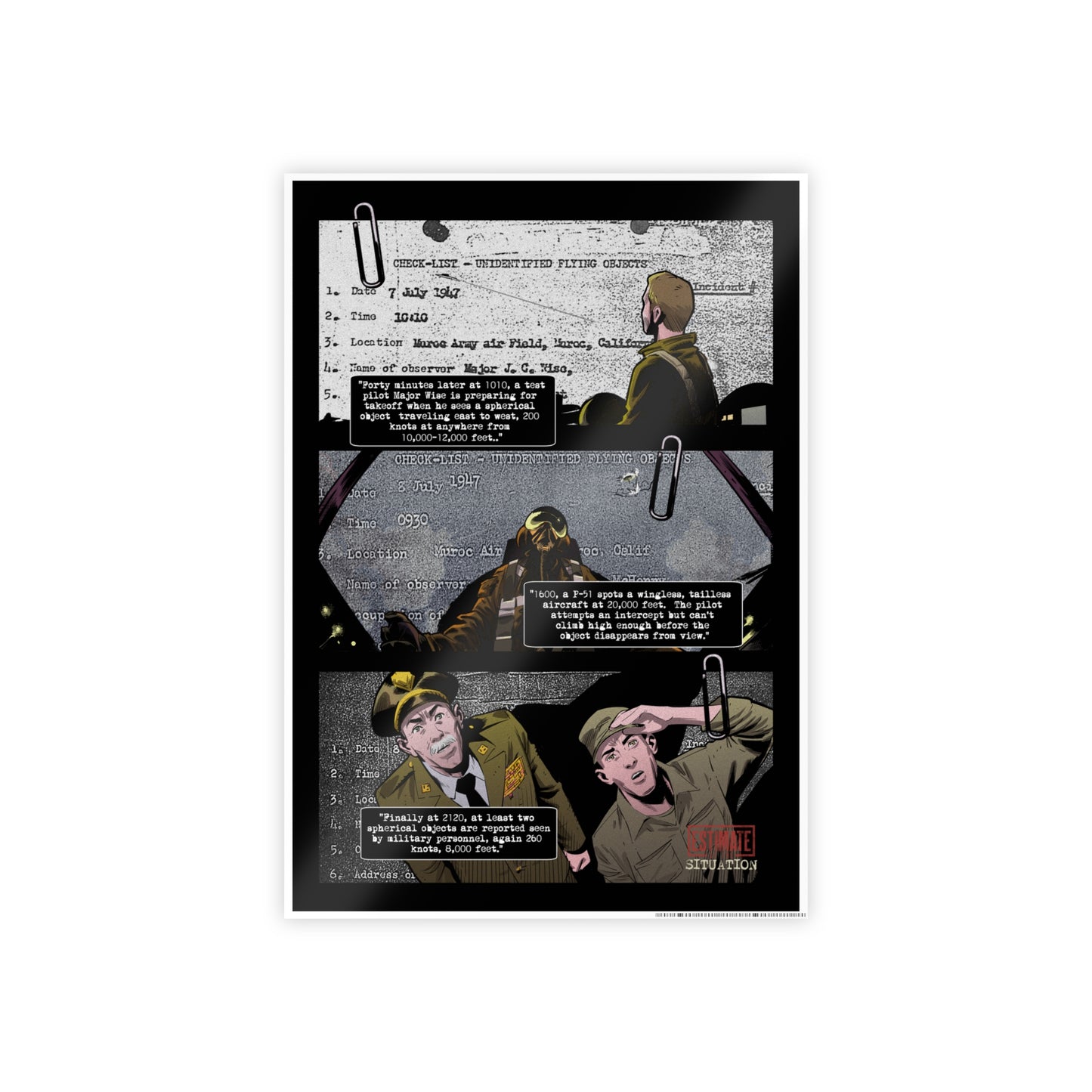 Military Sightings Poster