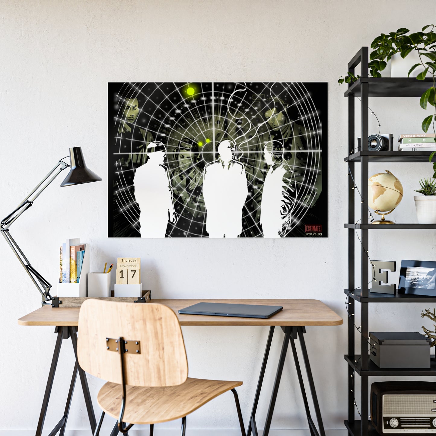 Radar Sighting Sighting Glossy Poster