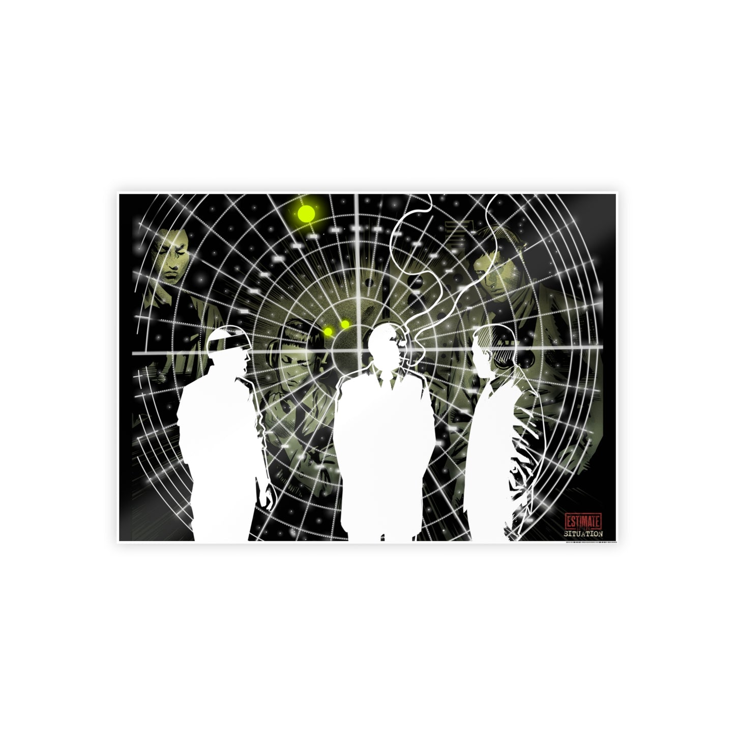 Radar Sighting Sighting Glossy Poster