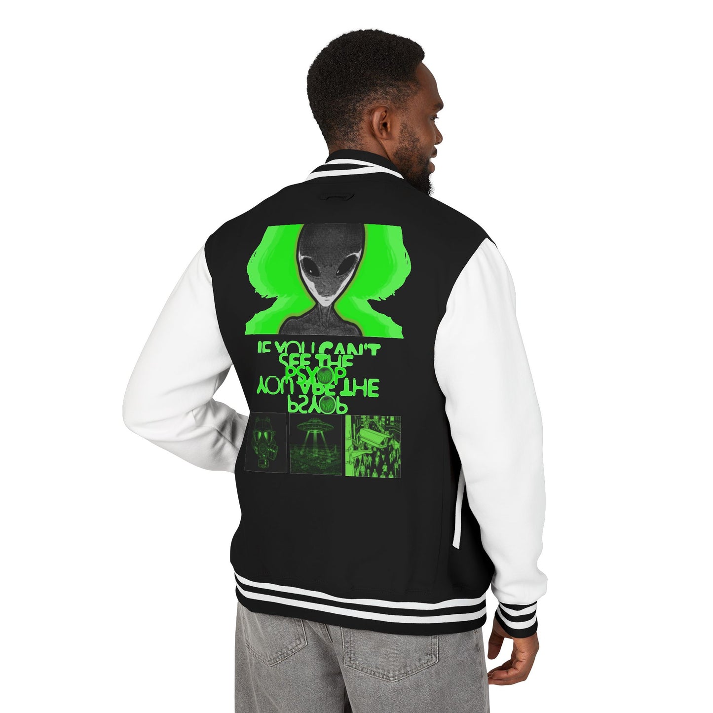 PsyopAnime Letterman Jacket