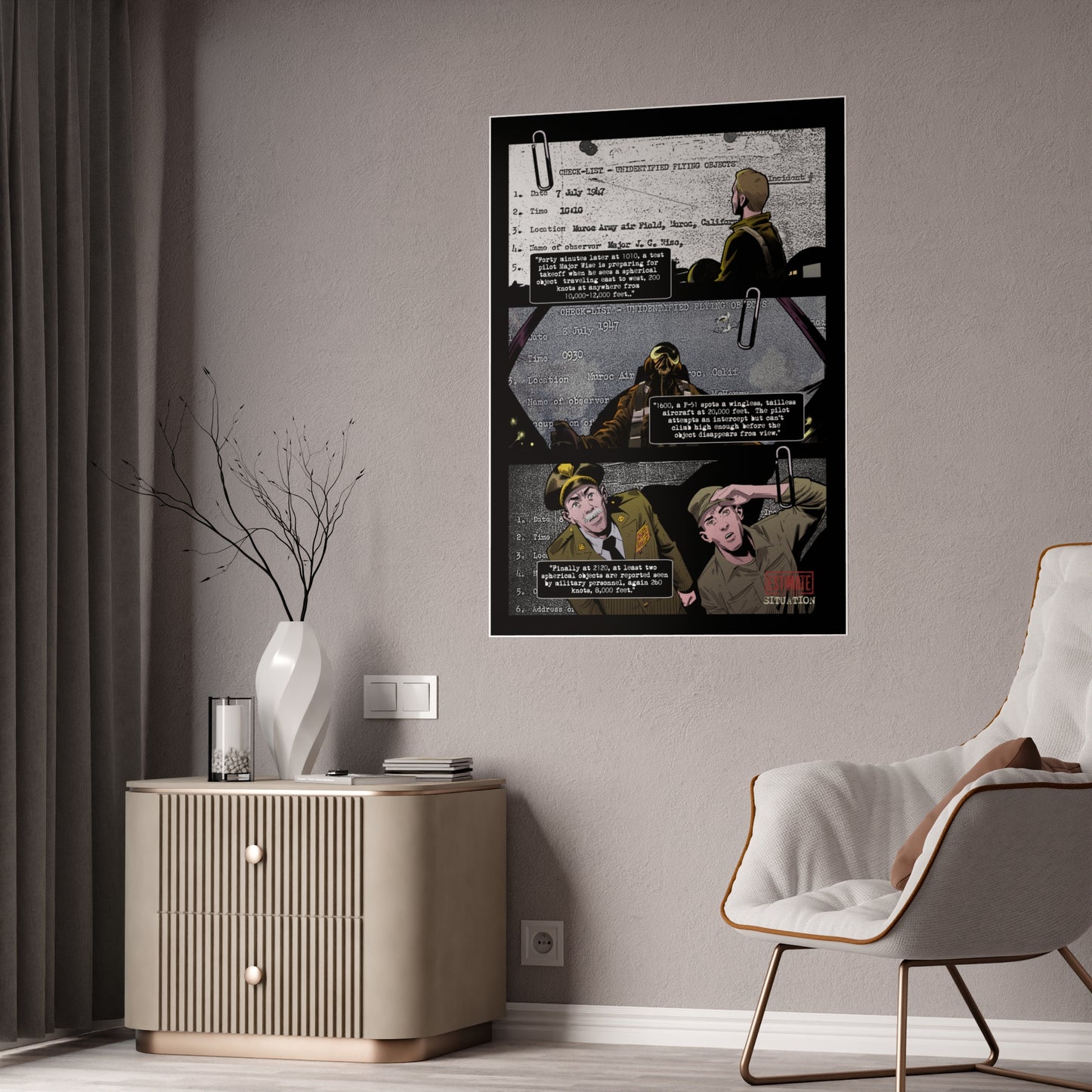 Military Sightings Poster