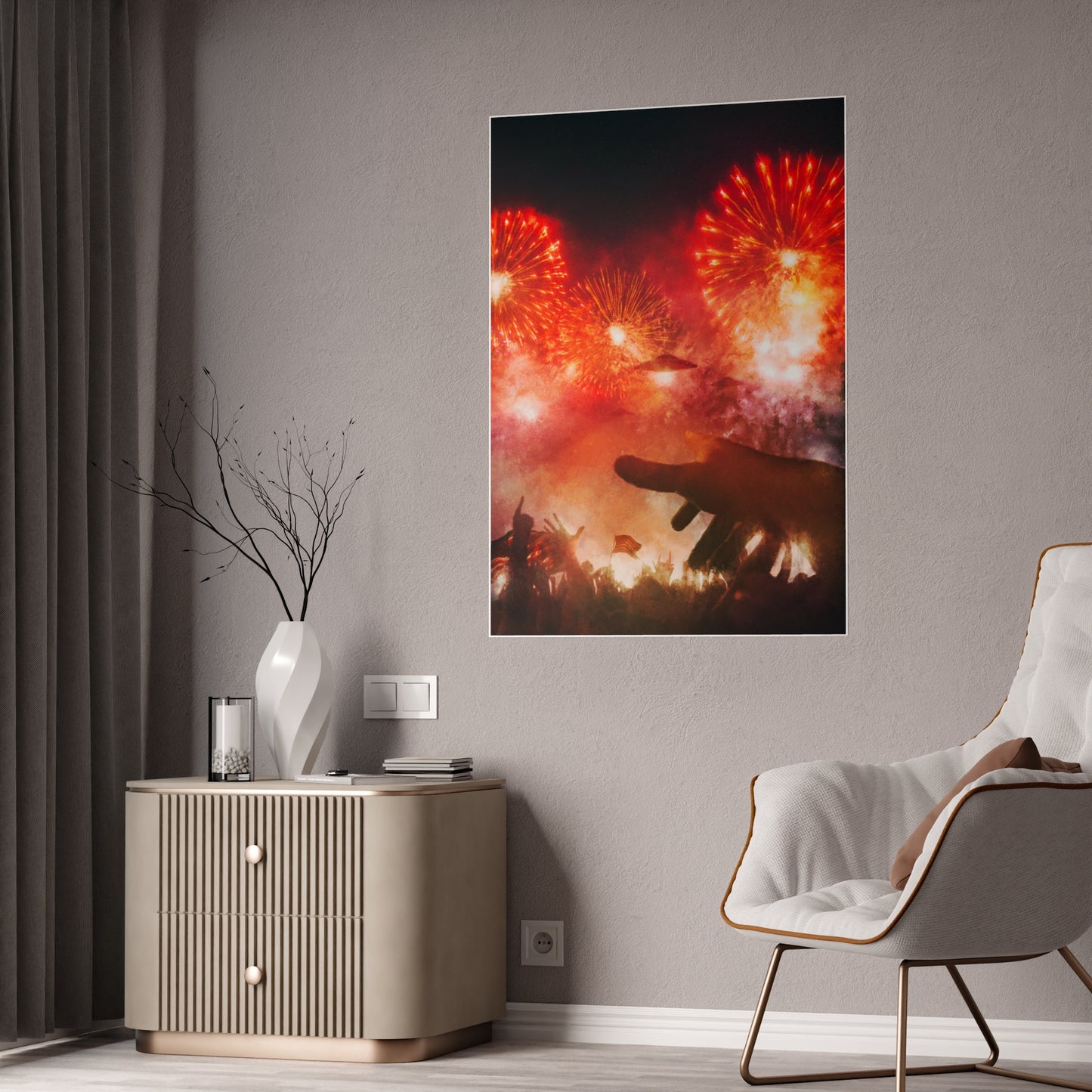 4th of July Invasion Poster