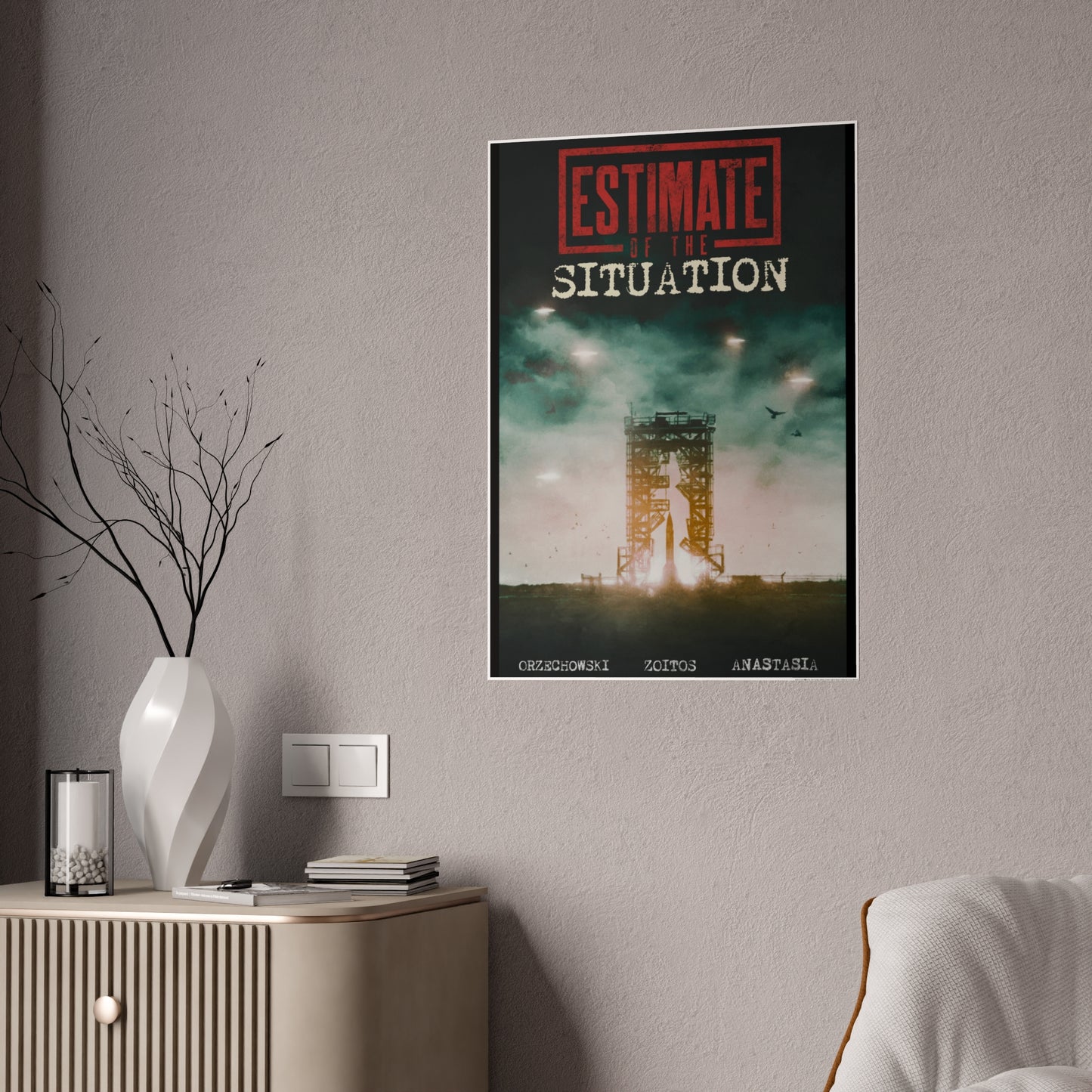 White Sands Sighting Poster