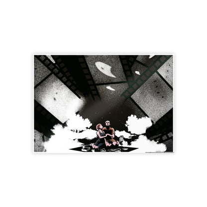 July 4th Invasion Glossy Poster