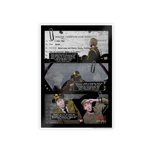 Military Sightings Poster
