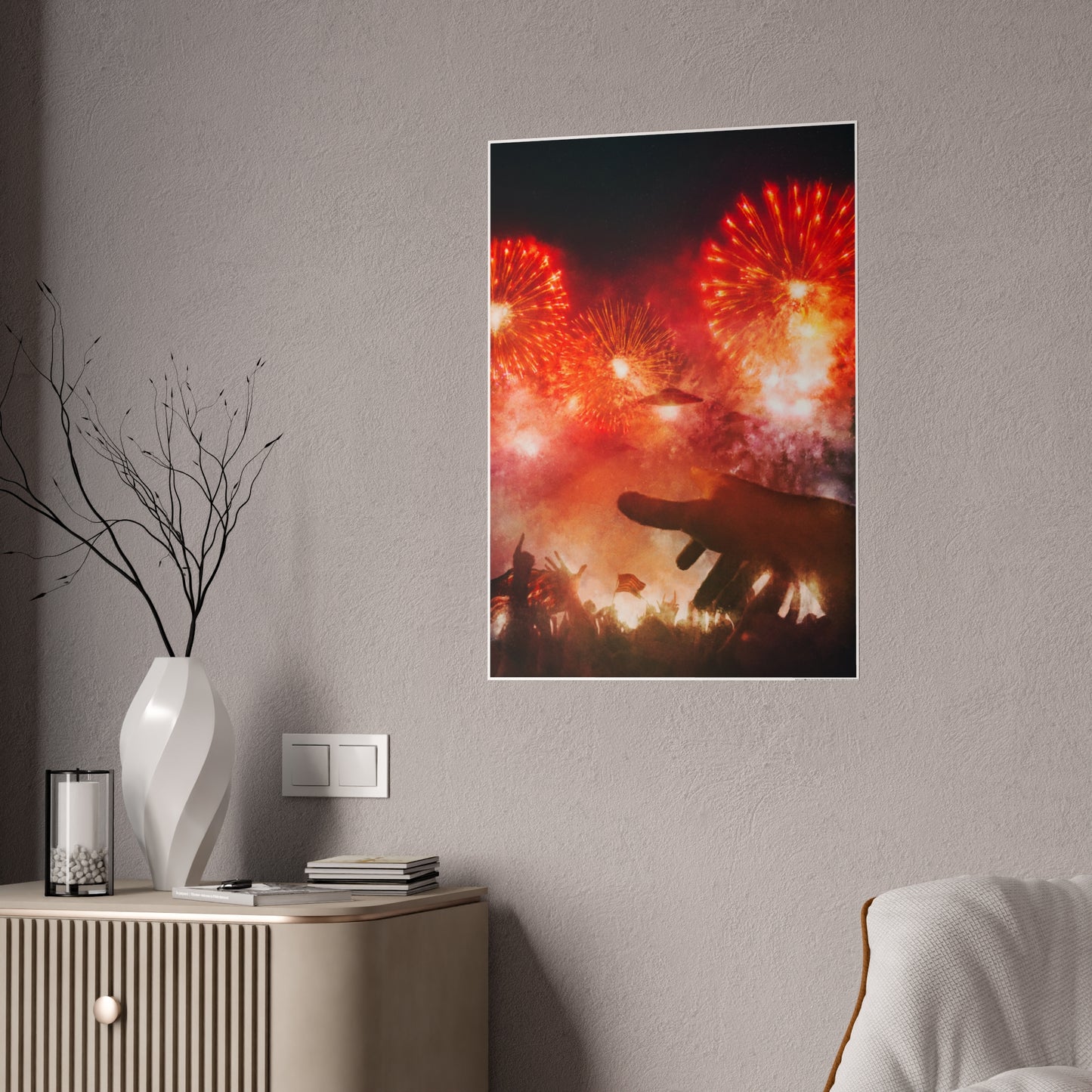 4th of July Invasion Poster
